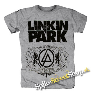 LINKIN PARK - Road To Revolution - sivé pánske tričko (-50%=VÝPREDAJ)