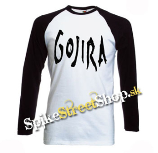 GOJIRA - Logo - pánske tričko s dlhými rukávmi (-50%=Výpredaj)