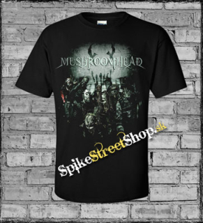 MUSHROOMHEAD - Band - čierne pánske tričko (-70%=Výpredaj)