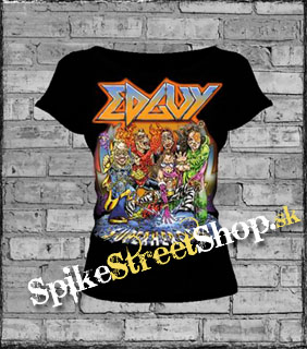 EDGUY - Superheroes - dámske tričko (-60%=VÝPREDAJ)