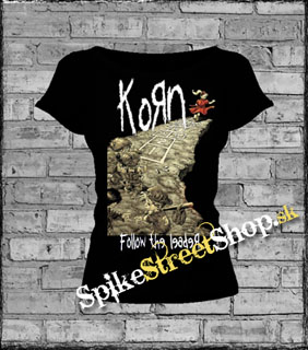 KORN - Follow The Leader - dámske tričko (-70%=VÝPREDAJ)