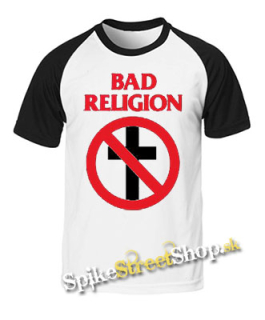 BAD RELIGION - Logo - dvojfarebné pánske tričko (-50%=VÝPREDAJ)