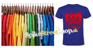 STRANGER THINGS - Logo Flip - farebné detské tričko (-70%=VÝPREDAJ)