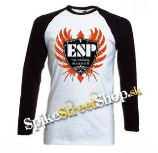 ESP - Guitars, Basses - pánske tričko s dlhými rukávmi (-60%=VÝPREDAJ)
