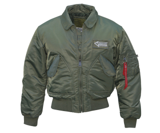 Bunda BOMBER CWU 45 - Olivová