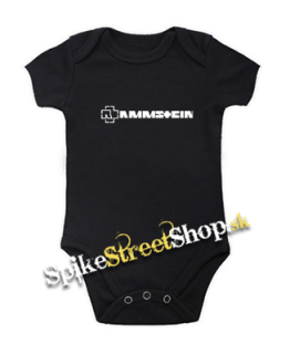 RAMMSTEIN - Logo - čierne detské body (-50%=VÝPREDAJ)
