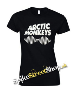 ARCTIC MONKEYS - Logo - čierne dámske tričko (-50%=VÝPREDAJ)