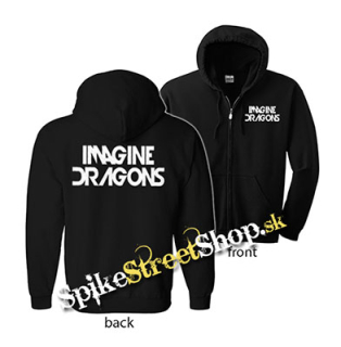 IMAGINE DRAGONS - Logo - mikina na zips (-50%=VÝPREDAJ)