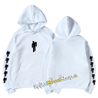 BILLIE EILISH - Stickman Blosh Sweatshirt White - biela pánska mikina (-60%=VÝPREDAJ)