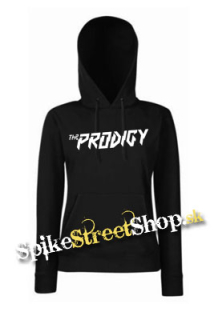 PRODIGY - Logo - čierna dámska mikina (-60%=VÝPREDAJ)