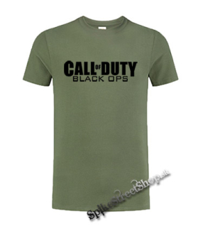CALL OF DUTY - Black Ops - olivové detské tričko (-60%=VÝPREDAJ)