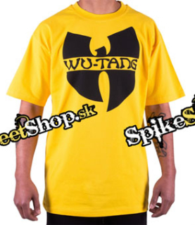 WU-TANG CLAN - Logo - žlté pánske tričko (-50%=VÝPREDAJ)