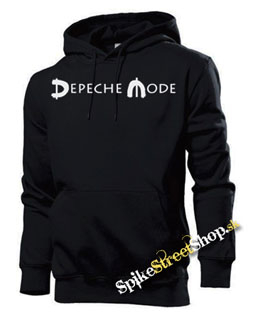 DEPECHE MODE - Spirit Logo - čierna pánska mikina (-60%=VÝPREDAJ)