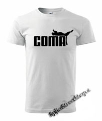 COMA - biele pánske tričko (-70%=VÝPREDAJ)