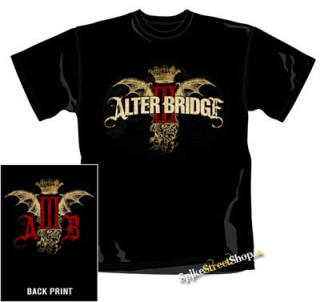 ALTER BRIDGE - King Wing - čierne pánske tričko (-70%=VÝPREDAJ)