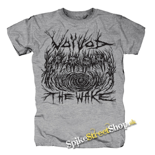 VOIVOD - The Wake - šedé melírované pánske tričko (-60%=VÝPREDAJ)