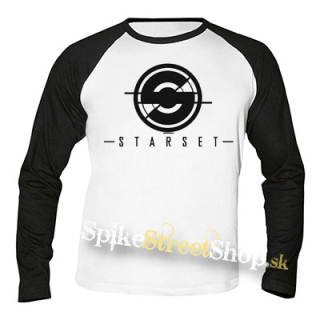 STARSET - Logo - pánske tričko s dlhými rukávmi (-80%=VÝPREDAJ)