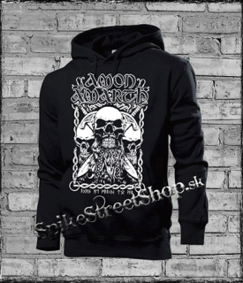 AMON AMARTH - Bearded Skull - čierna pánska mikina (-50%=VÝPREDAJ)