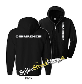 RAMMSTEIN - Logo - mikina na zips (-50%=VÝPREDAJ)