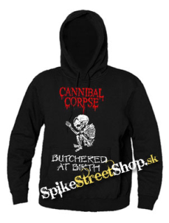 CANNIBAL CORPSE - Butchered At Birth - čierna pánska mikina (-50%=VÝPREDAJ)