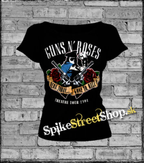GUNS N ROSES - Here Today, Gone To Hell - dámske tričko (-70%=VÝPREDAJ)