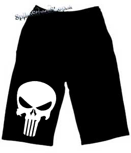 Kraťasy PUNISHER - Lebka (-80%=VÝPREDAJ)