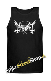 MAYHEM - Logo - Mens Vest Tank Top - čierne (-50%=VÝPREDAJ)