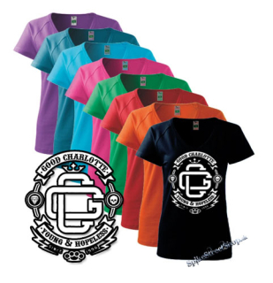 GOOD CHARLOTTE - Crest - farebné dámske tričko (-70%=VÝPREDAJ)