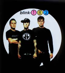 BLINK 182 - band - chrbtová klasická plátená nášivka
