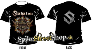 SABATON - To Hell And Back - čierne pánske tričko (-50%=VÝPREDAJ)
