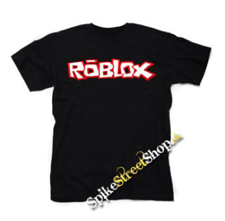 ROBLOX - Logo Red White - pánske tričko (-60%=VÝPREDAJ)