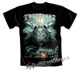 TESTAMENT - Dark Roots Of Earth - čierne pánske tričko (-70%=VÝPREDAJ)