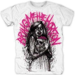 BRING ME THE HORIZON - Zombie Brain - biele pánske tričko (-60%=VÝPREDAJ)