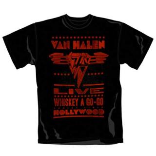 VAN HALEN - Whiskey - pánske tričko 