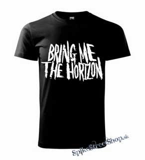 BRING ME THE HORIZON - White Logo - pánske tričko (-60%=VÝPREDAJ)