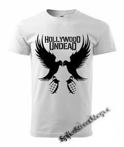 HOLLYWOOD UNDEAD - Doves - biele pánske tričko (-70%=VÝPREDAJ)