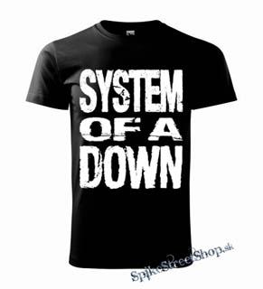 SYSTEM OF A DOWN - Logo - pánske tričko (-50%=VÝPREDAJ)