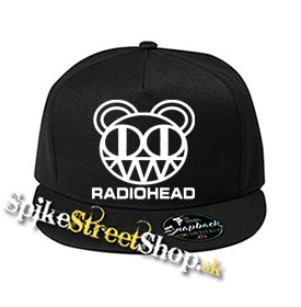 RADIOHEAD - Logo - čierna šiltovka model "Snapback" (-50%=VÝPREDAJ)