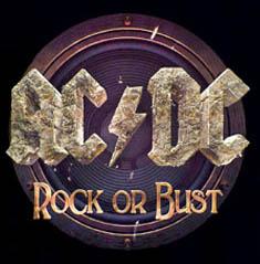 Samolepka AC/DC - Rock Or Bust