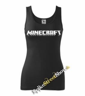 MINECRAFT - Logo - Ladies Vest Top (-30%=VÝPREDAJ)