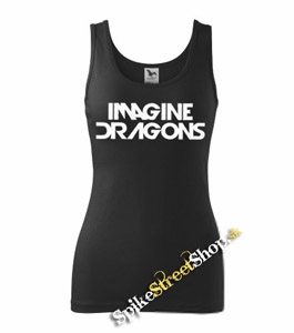 IMAGINE DRAGONS - Logo - Ladies Vest Top (-50%=VÝPREDAJ)