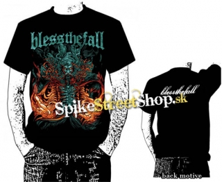 BLESSTHEFALL - Wizard - čierne pánske tričko (Výpredaj)