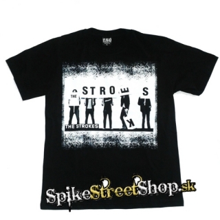 STROKES - Head Cut - čierne pánske tričko (Výpredaj)