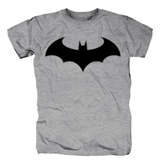 BATMAN - Modern Logo - sivé pánske tričko (-60%=VÝPREDAJ)