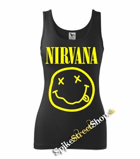 NIRVANA - Smile - Ladies Vest Top (-30%=VÝPREDAJ)