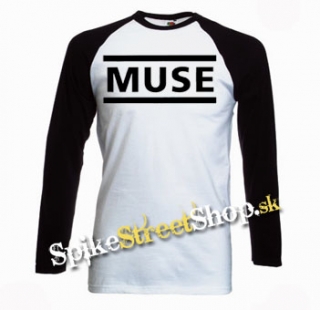 MUSE - Logo - pánske tričko s dlhými rukávmi (-30%=VÝPREDAJ)