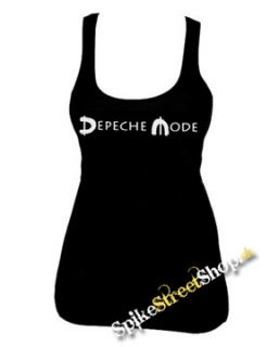 DEPECHE MODE - Spirit Logo - Ladies Vest Top (-30%=VÝPREDAJ)