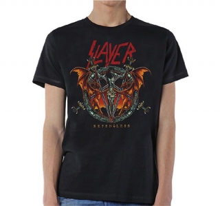 SLAYER - Prey With Background - čierne pánske tričko