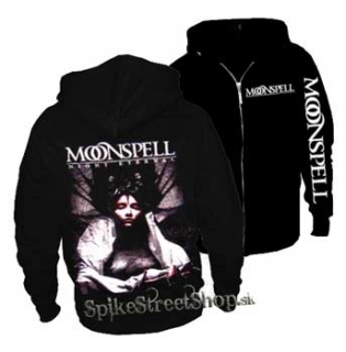 MOONSPELL - Night Eternal - čierna pánska mikina na zips
