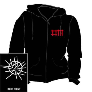DEPECHE MODE - DM Logo - čierna pánska mikina na zips (-30%=VÝPREDAJ)
